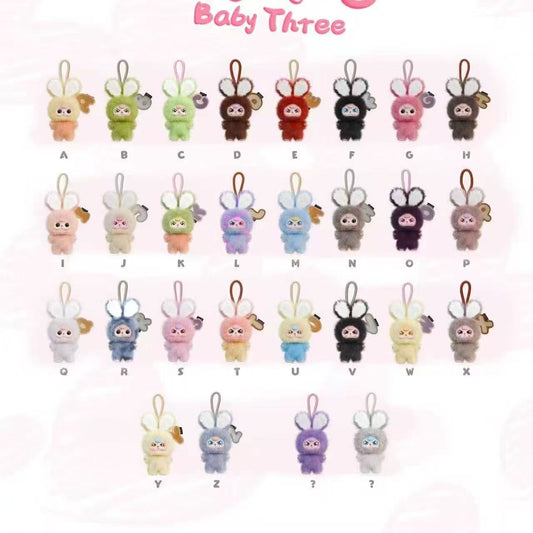 Baby Three Little Rabbit Plush Letter Surprise Box