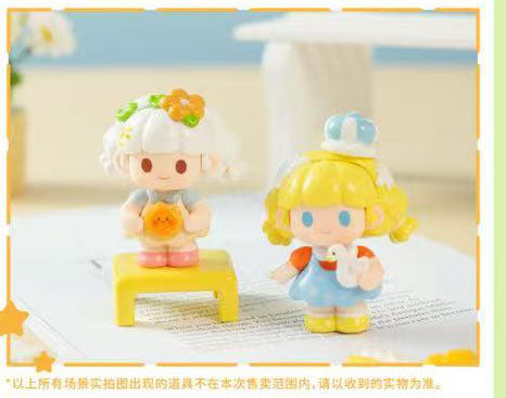 Baby Three NTS TOYS TiTi and her friends plush Cute stuffed Animal Fruits Plush Cute stuffed Animal Fruits Plush, Kawaii Mystery Collectible Toys Cute Soft Animals Charm Birthday Gifts(Cute Bunny Series)