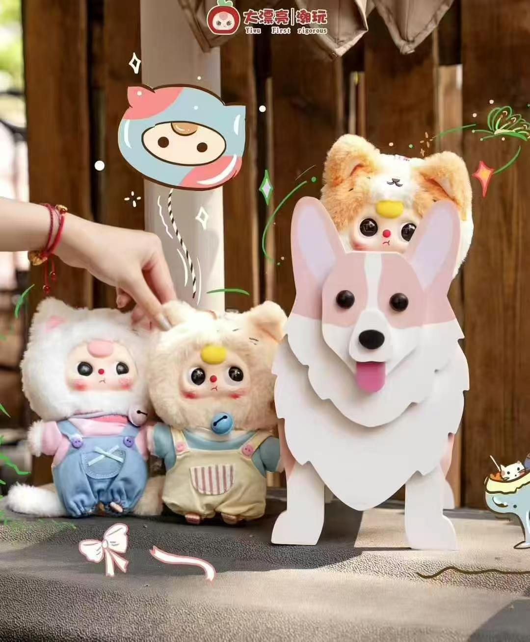 [Baby Three] Cat Wardrobe Plush