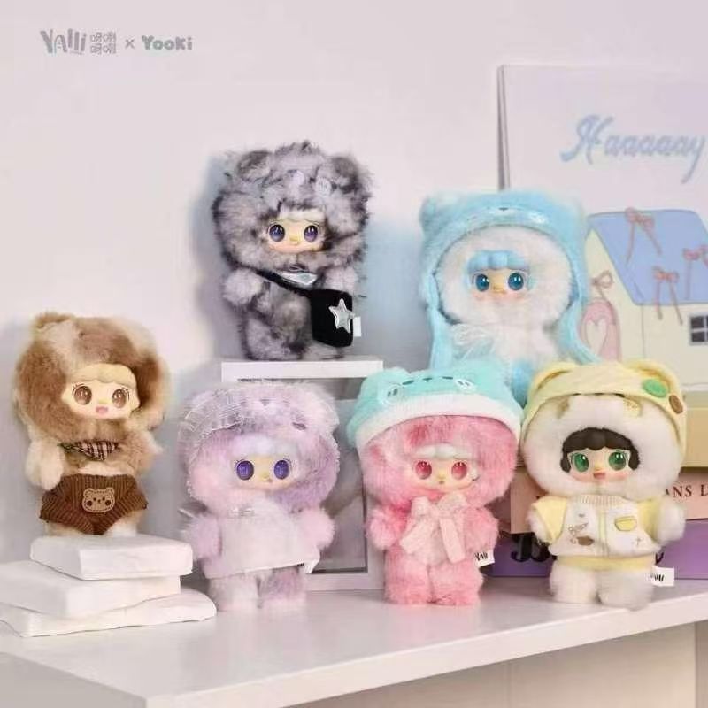 Yooki plush  -little Bear Hibernation  - Cute Plush Soft Animals and Fruits, Kawaii Collection of Soft and Adorable Creatures, Perfect Birthday Gift (Cute Rabbit Series)