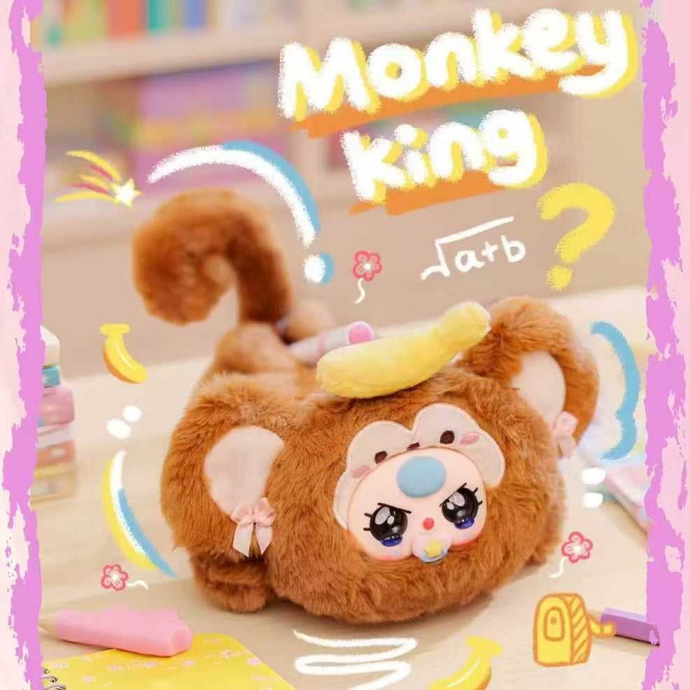Baby Three Stationery Storage Plush Toy Doll Blind Box