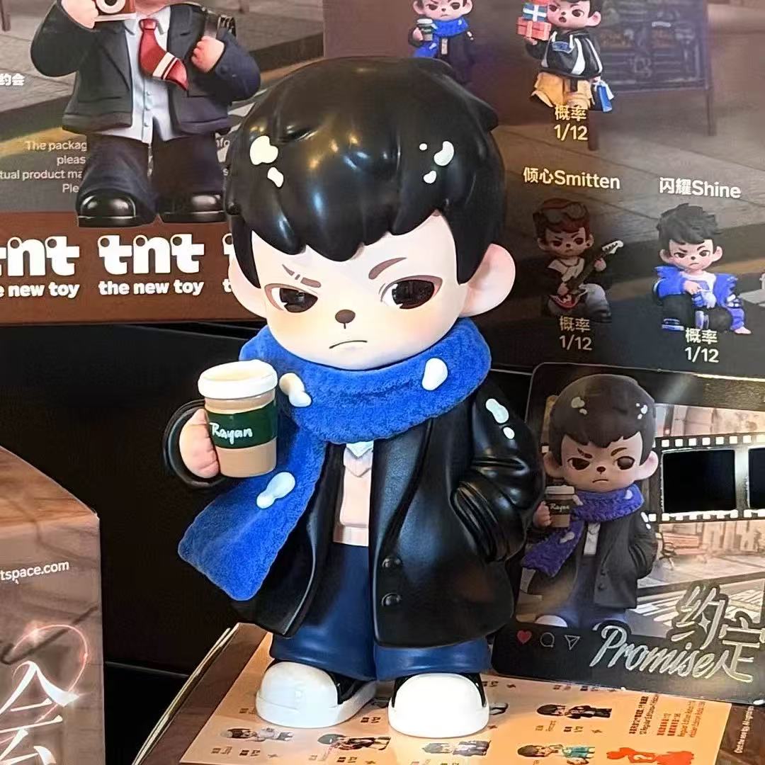 TNT Rayan Lalet is date series figuresand Friends Mystery Box - Cute Plush Soft Anims and Fruits, Kawaii Collection of Soft Toys, Perfect Birthday Gift