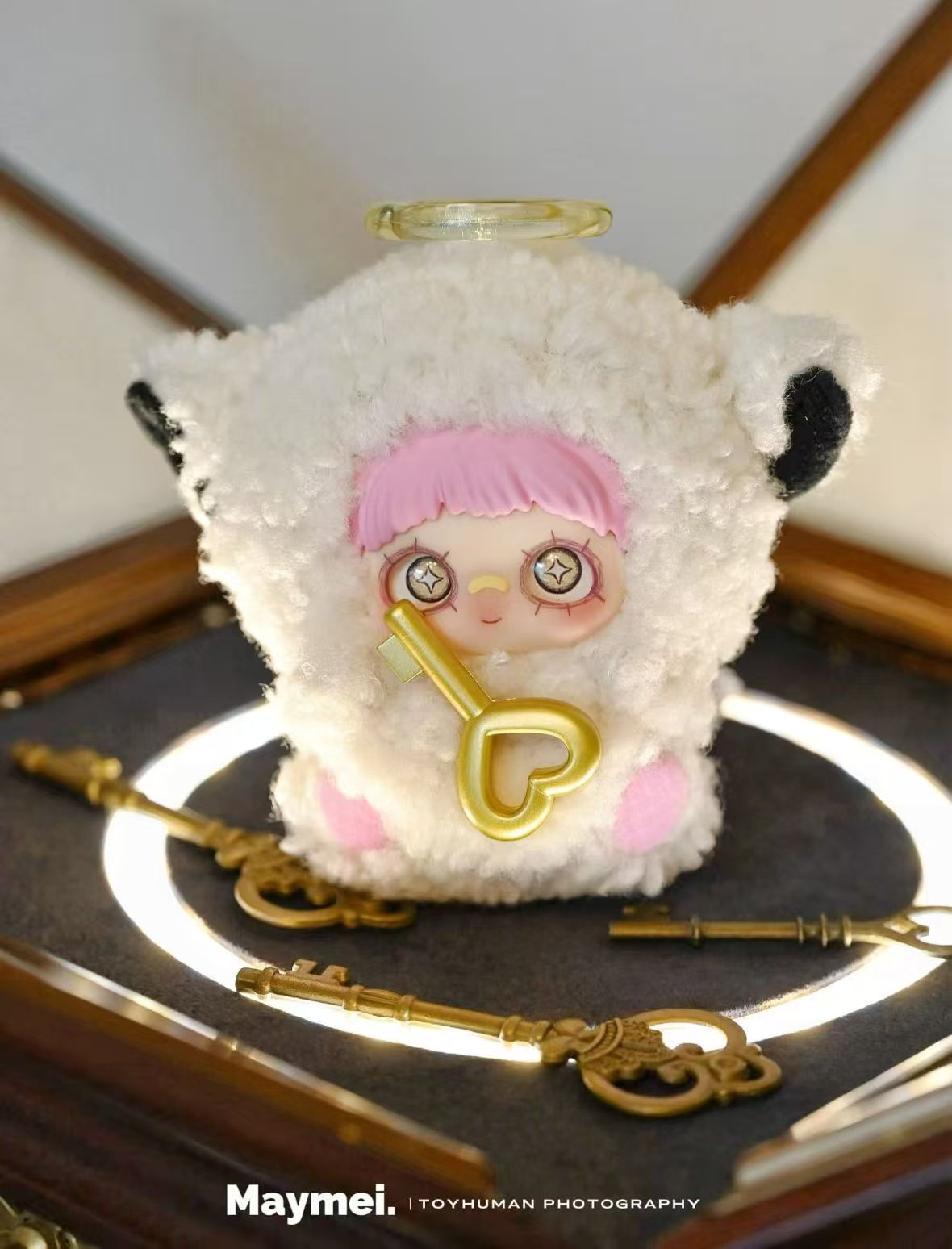 MayMei-May l love you serious plush Cute stuffed Animal Fruits Plush Cute stuffed Animal Fruits Plush, Kawaii Mystery Collectible Toys Cute Soft Animals Charm Birthday Gifts(Cute Bunny Series)