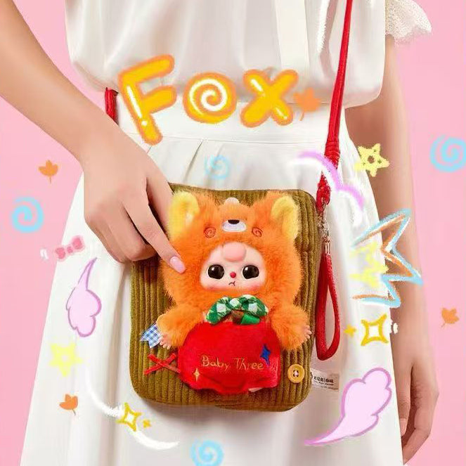 Baby Three Travel mobile phone bag V2 Plush Toy Blind Box