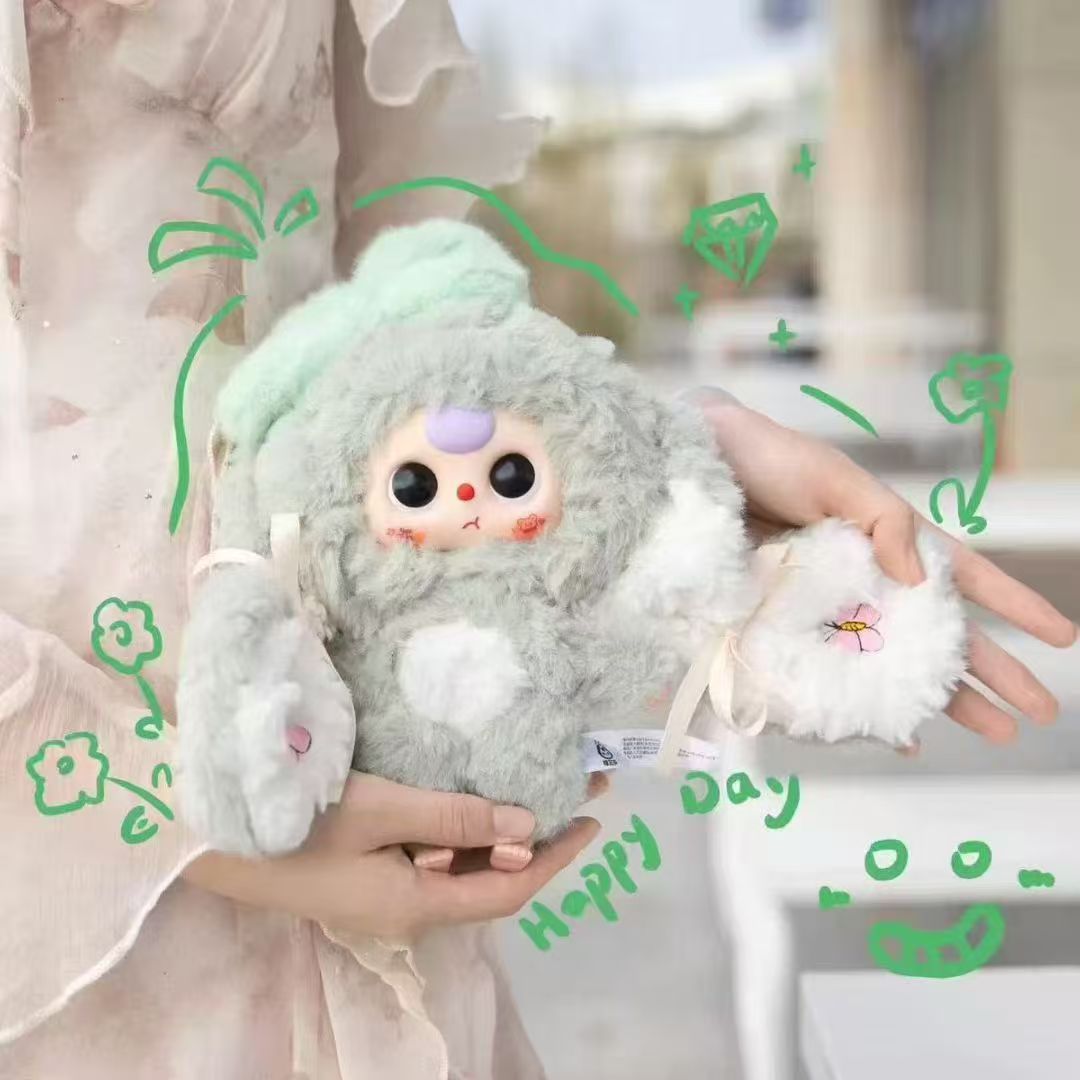 Baby Three-Bunny Return Series Plush Dolls