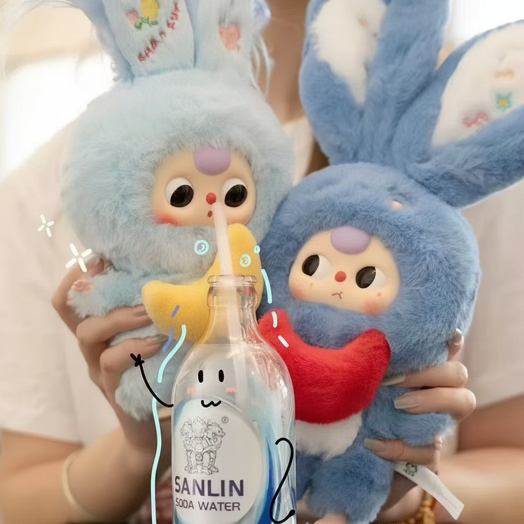 Baby Three lily rabbit town V3 Plush Toy Doll Blindbox